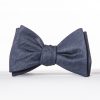 Navy Butterfly Bow Tie