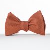 Clay Rustic Butterfly Bow Tie