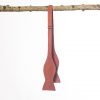Clay Rustic Butterfly Bow Tie