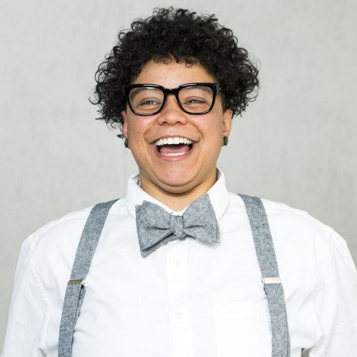Indigo Linen Butterfly Bowtie