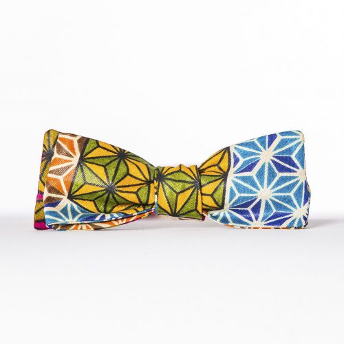 Makeba Paddle Bow Tie - Vintage-Inspired Batwing Bow Tie