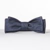 Navy Paddle or Batwing Bow Tie