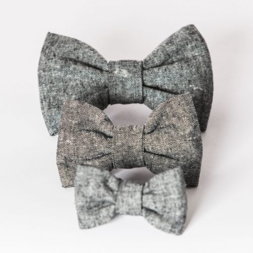 Dog Bow Sizes - Small, Medium, and Large