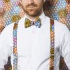 Makeba Clip On Skinny Suspenders - Fun Suspenders!